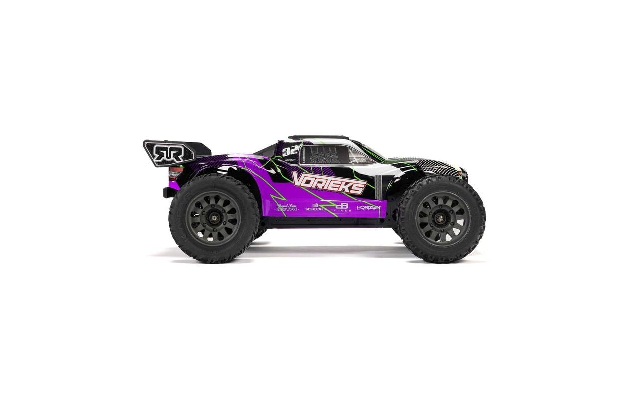 Stadium Truck Vorteks Mega 550 2WD 1:10, RTR, Purple<br>2WD Stadium Truck als RTR Komplettset