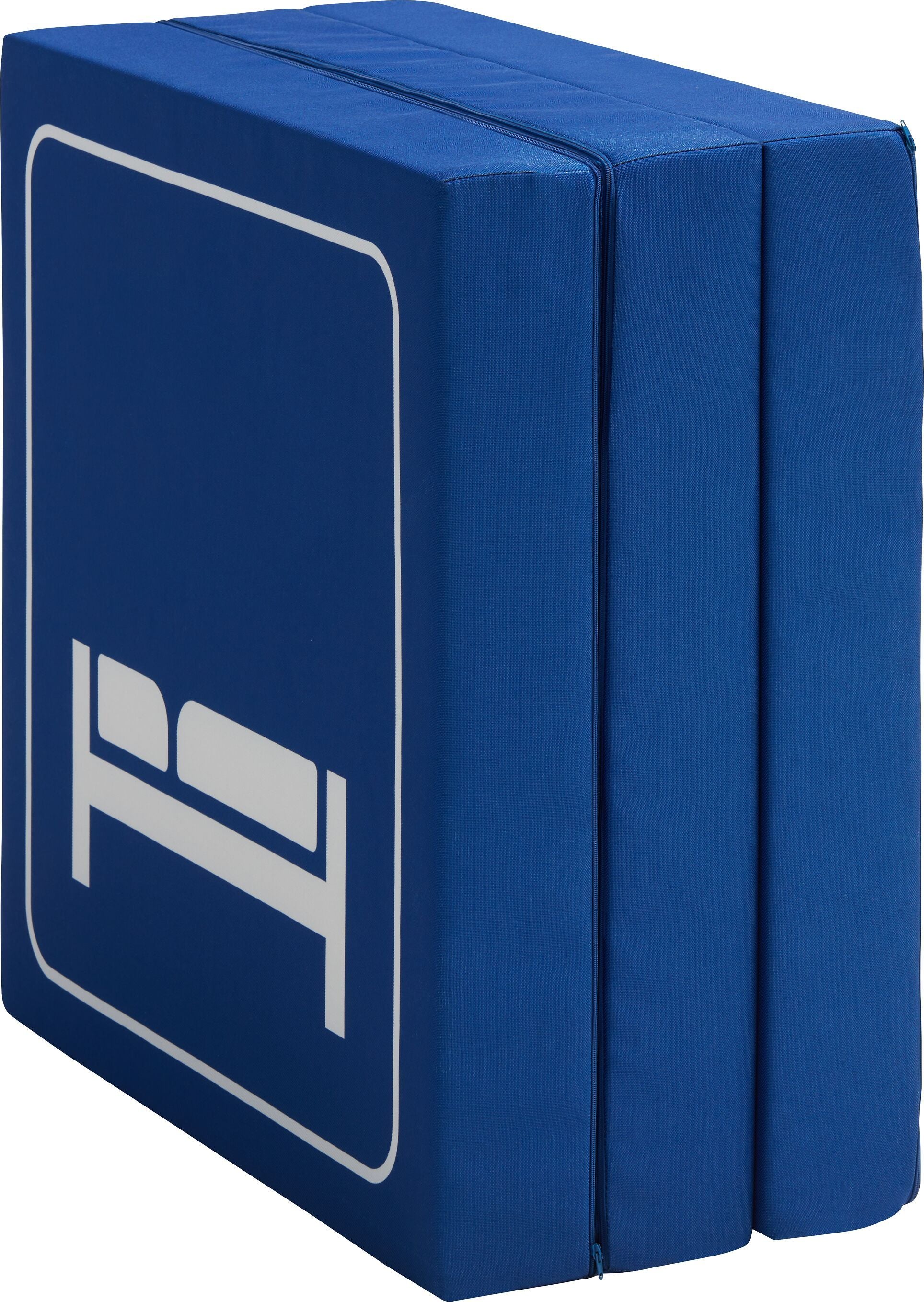 SE-PICTO Faltmatratze St Sawana, blau - Blau / 65 x 196 cm