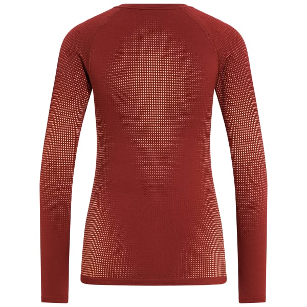 T-shirt thermique ODLO PERFORMANCE WARM ECO BL TOP CREW NECK L/S W SPICED APPLE