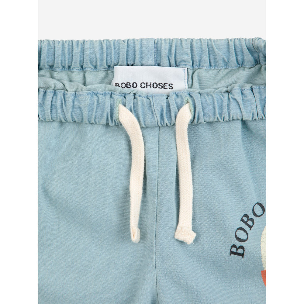 Køb Bobo Choses Lys Blue Morning Egg Denim Bukser