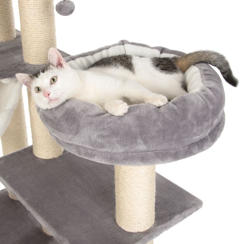 Arbre à chat Maison en pain d'épices XXL