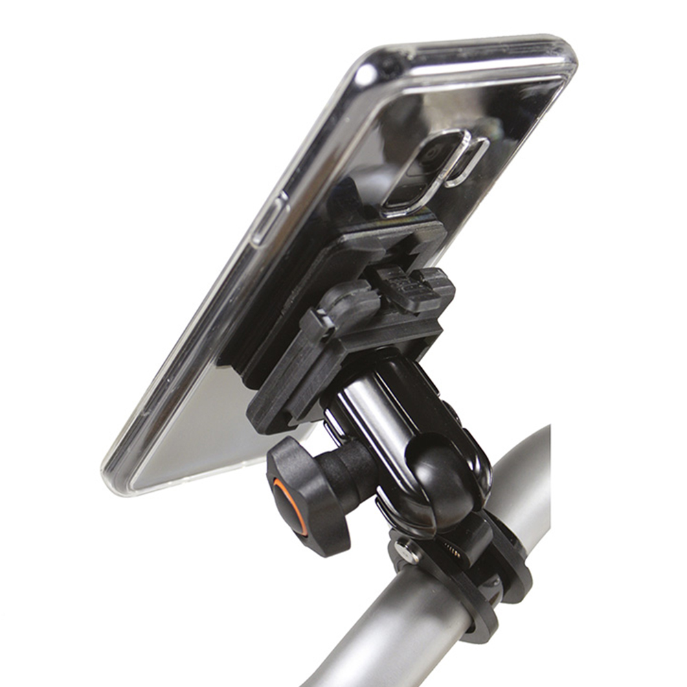 Chaft - Support smartphone universel pour guidon Noir