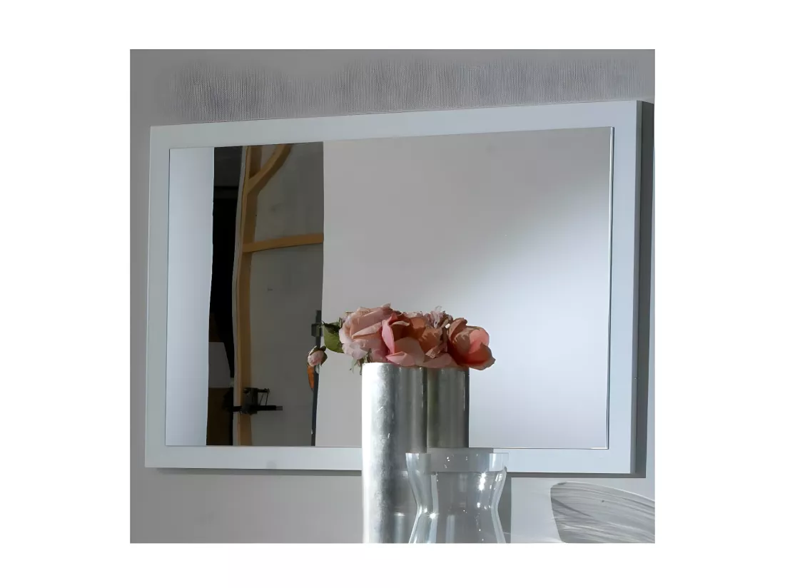 Chambre Complète 180x200 Laqué Blanc Brillant - AREZZO