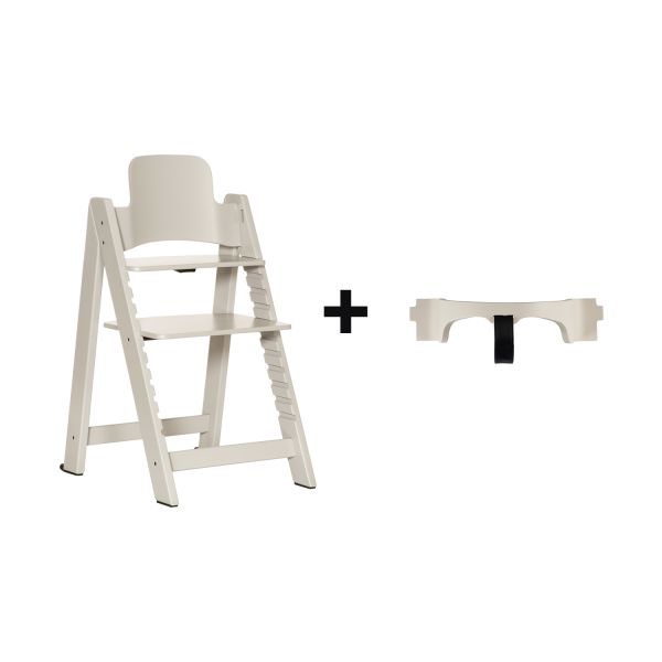 Kidsmill Up! Kinderstoel Incl. Houten Babyset Oatmeal