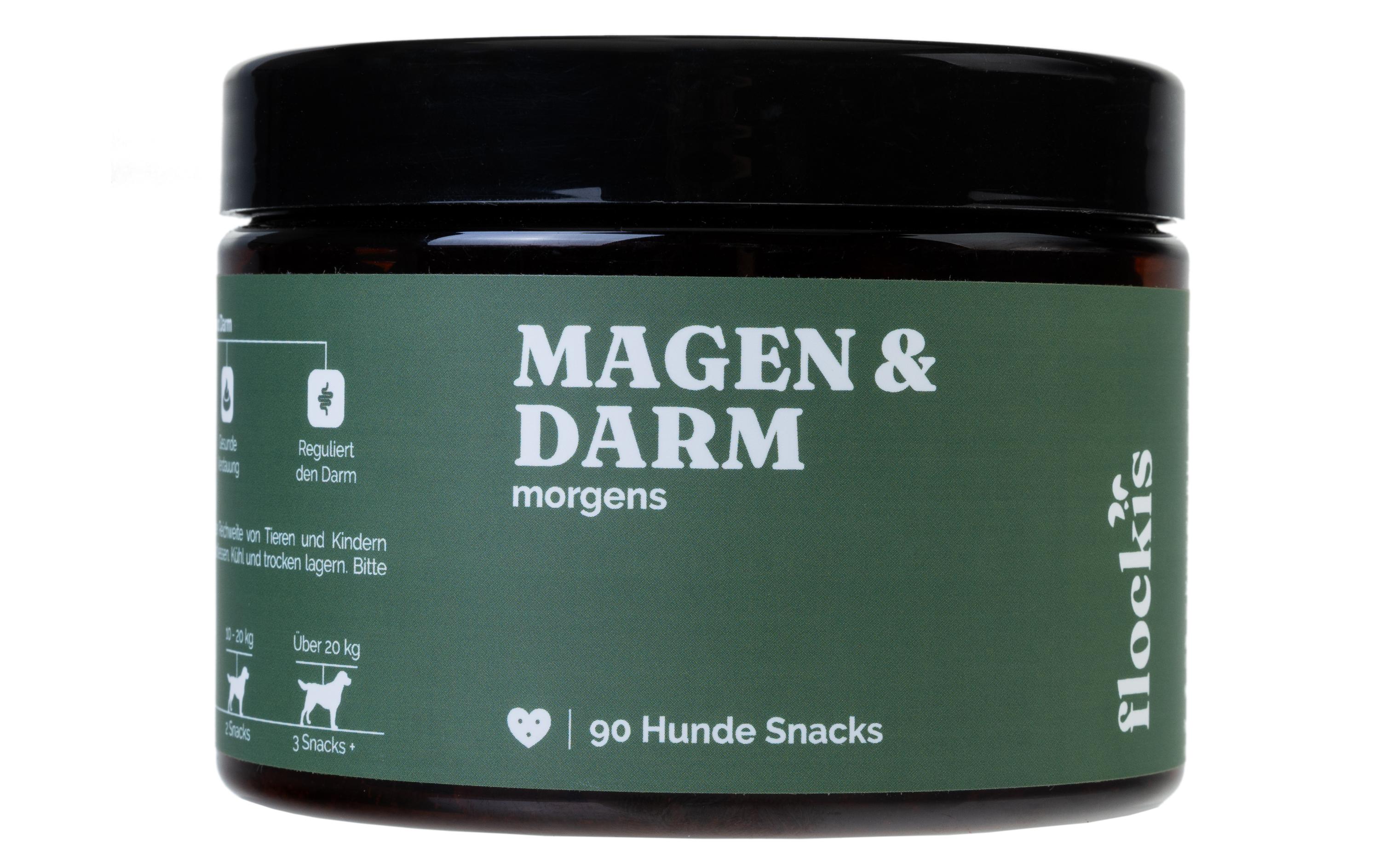 Hunde-Nahrungsergänzung Magen und Darm 270 gUnterstützende Snacks für Hunde