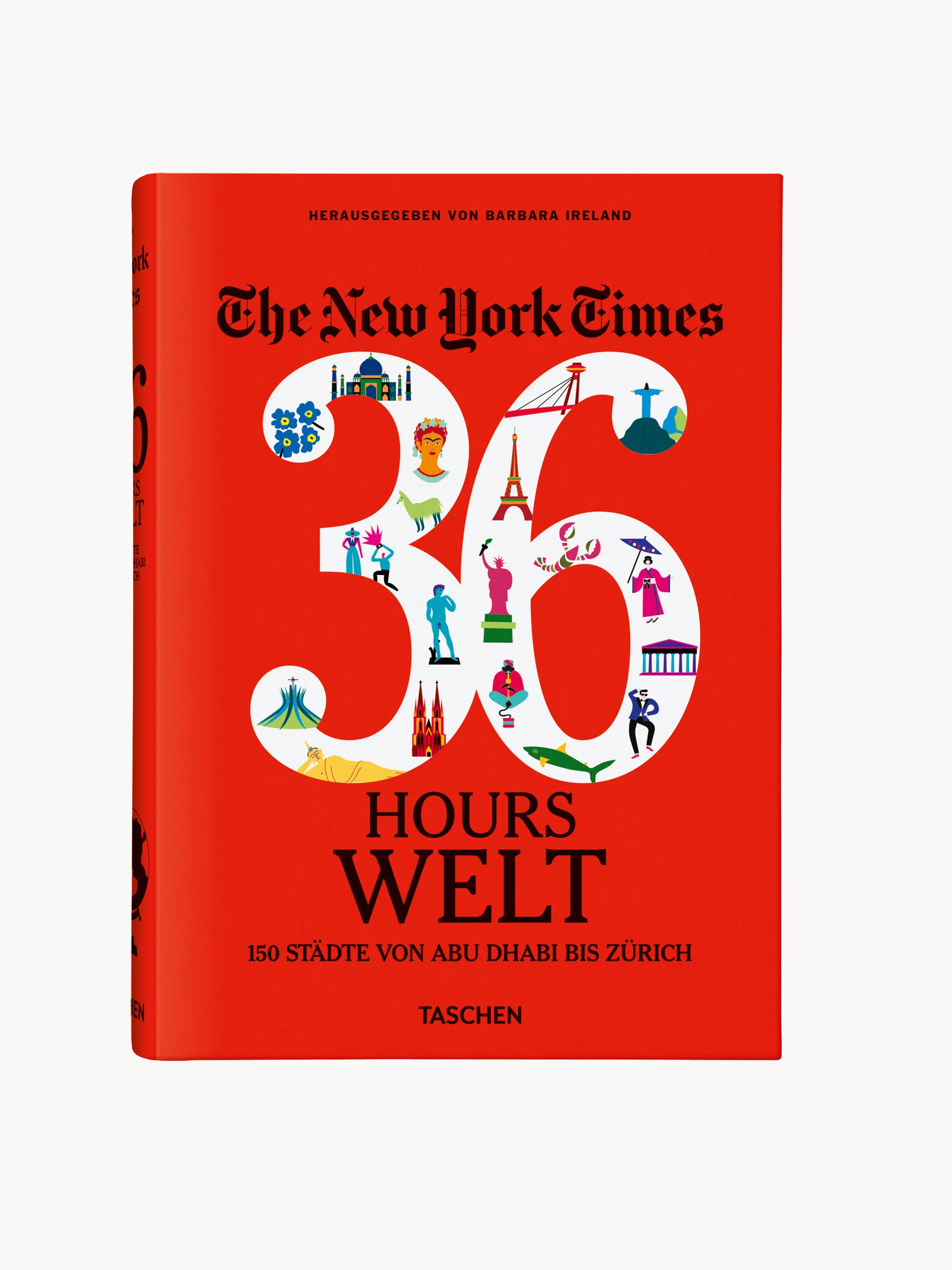Geïllustreerd boek 36 Hours World, English Edition