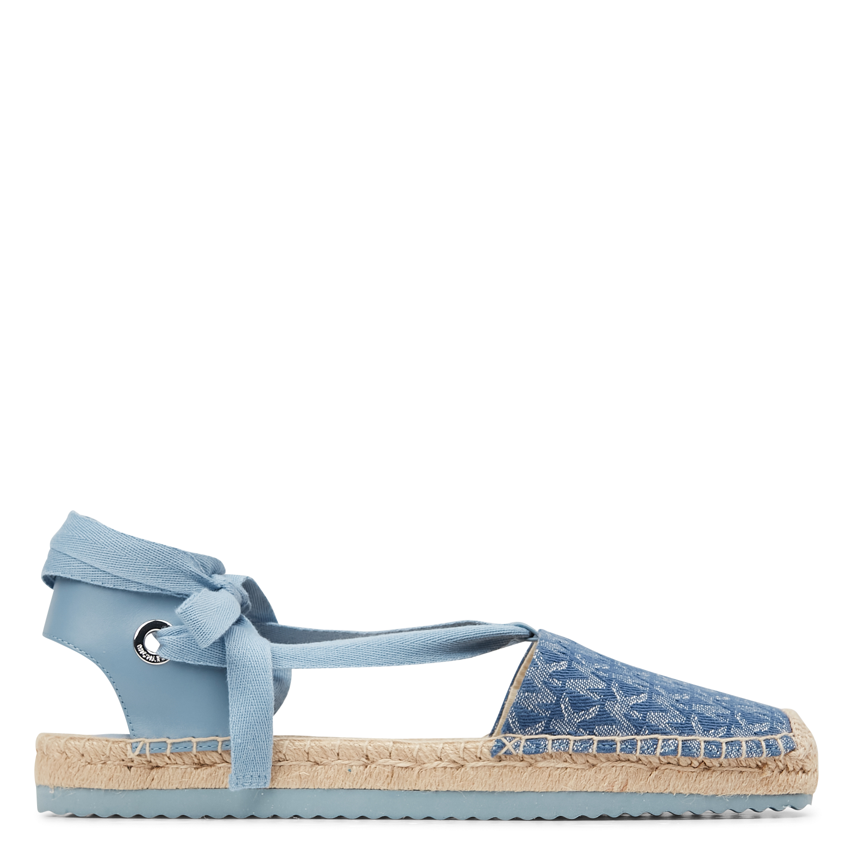 Espadrilles avec imprimé | Bleu