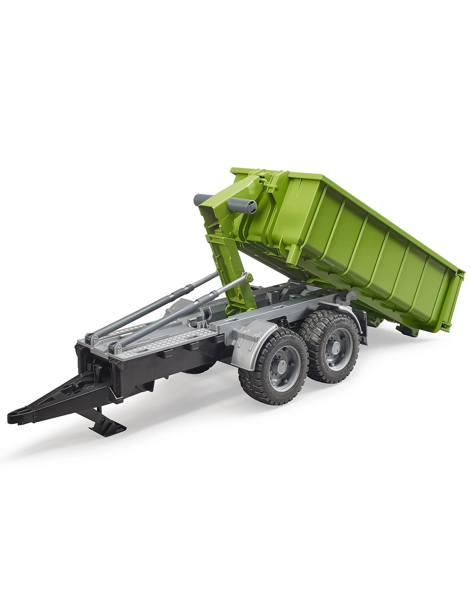 Bruder 02035 Hakenlift-Anhänger für Traktoren
