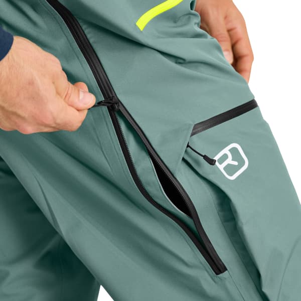 Pantalon de ski ORTOVOX 3L DEEP SHELL BIB PANTS ARCTIC GREY