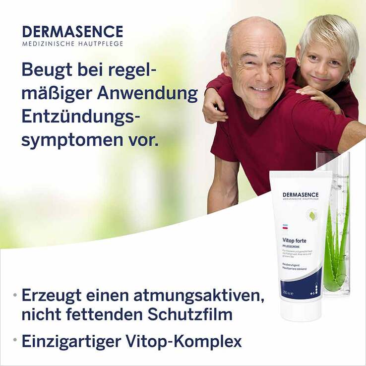 Dermasence Vitop forte Creme, 2x200 ml