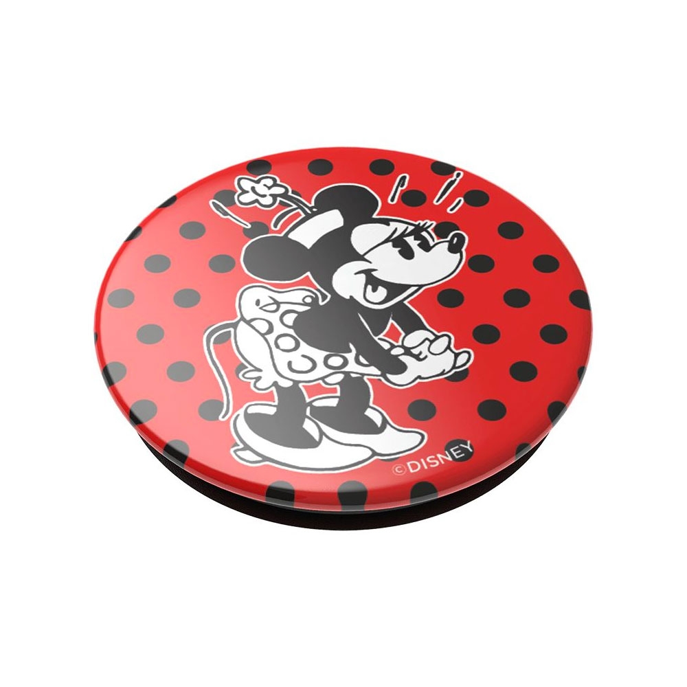 PopGrip Austauschbare Finger Griff Halterung für Smartphones / Tablets (100505) - Minnie Polka Dots