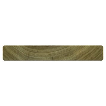 Tuinplank grenenhout geschaafd ca. 2,1 x 14 cm, lengte ca. 360 cm