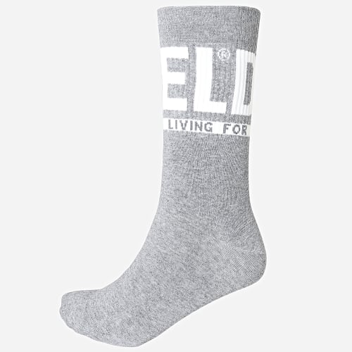 Lot De 3 Paires De Chaussettes Ray Noir Gris Blanc