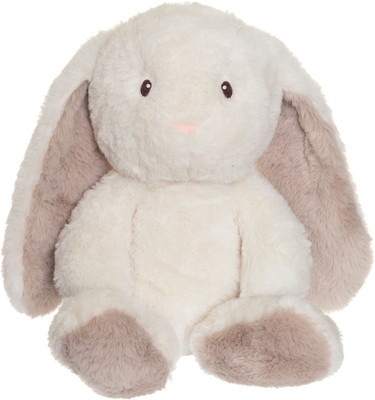 Teddykompaniet Kosedyr Mocca Kanin 34 cm, Creme