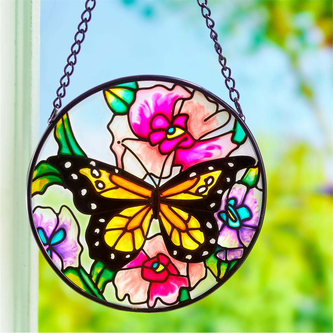 Vitrail papillon