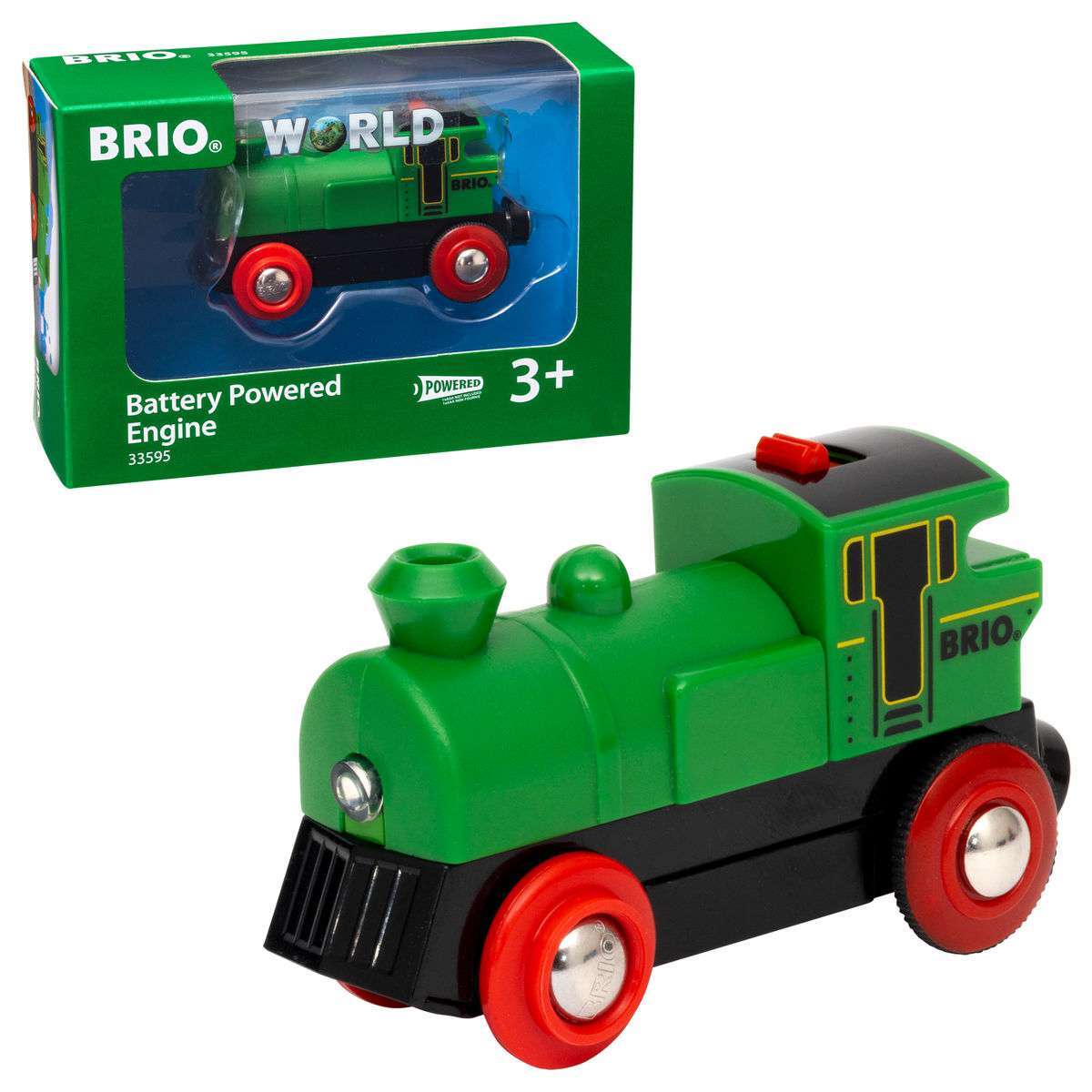 BRIO Spiel Speedy Green Batterielok