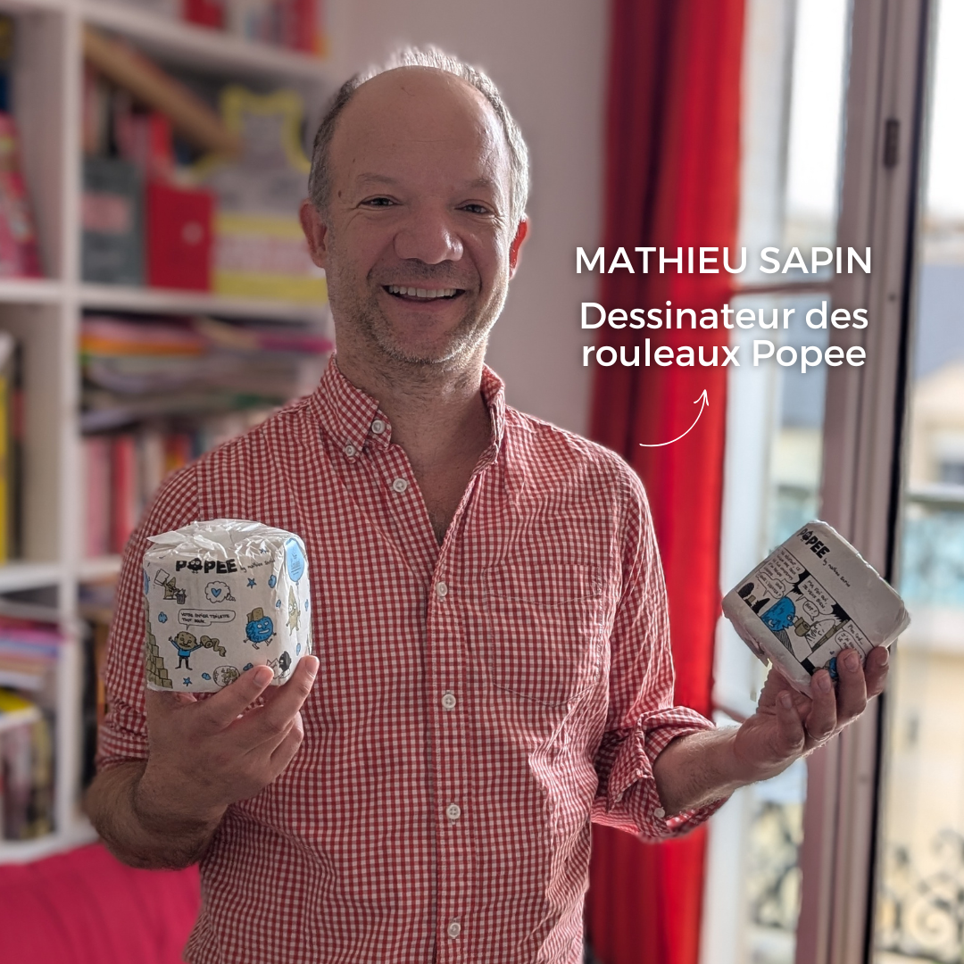 48 rouleaux DÉCOS - Édition Limitée Mathieu Sapin 🗯️