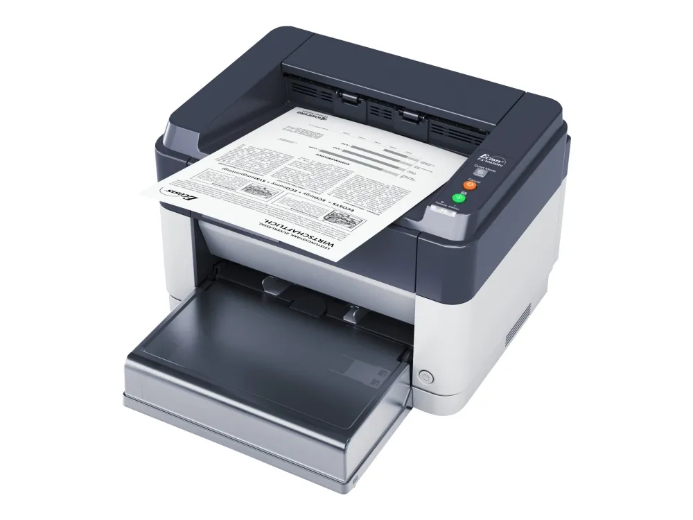 Kyocera FS-1061DN - Printer - S/H - Duplex - laser - 1800 x 600 dpi - op til 25 spm - kapacitet: 250 ark - USB 2.0, LAN