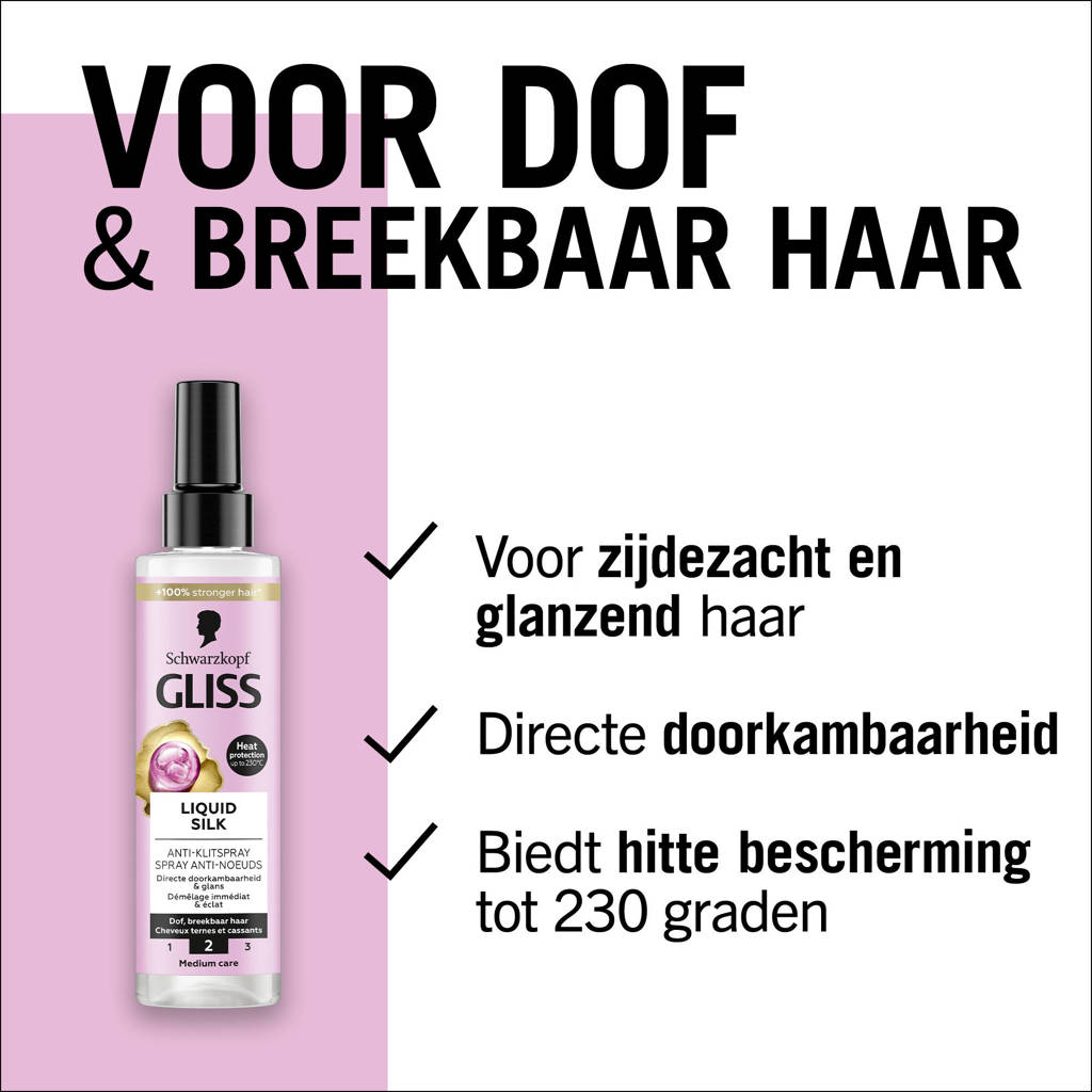 Liquid Silk anti-klit spray - voordeelverpakking 6x