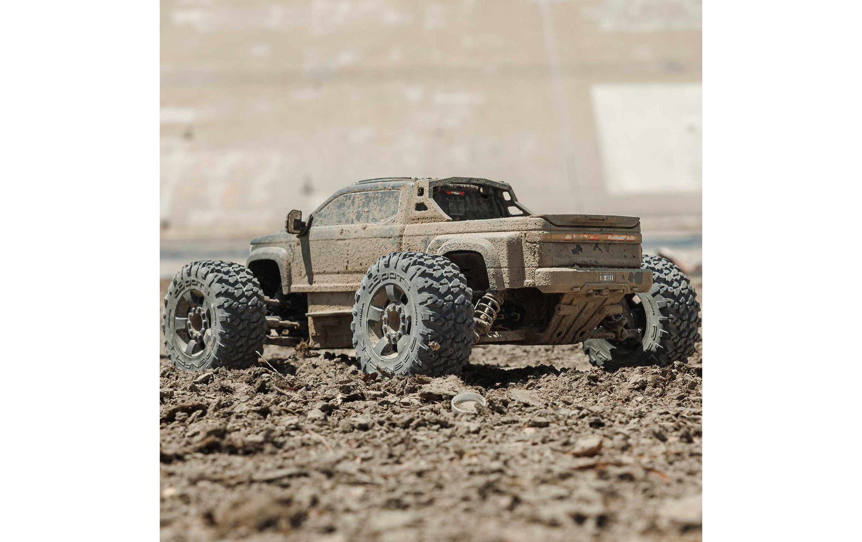 Monster Truck Big Rock BLX 223S, Schwarz ARTR, 1:10<br>4 x 4 Off-Road Model