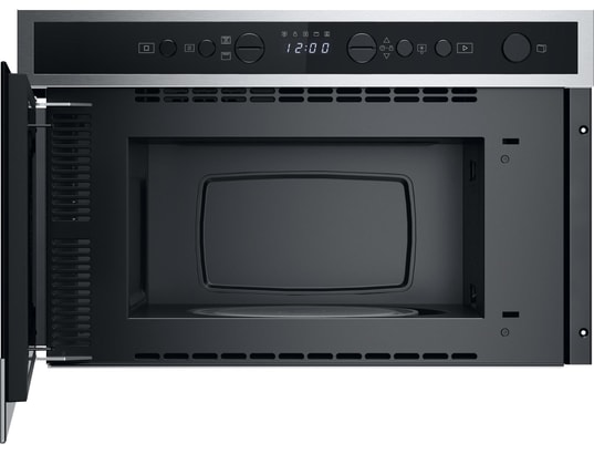 WHIRLPOOL - Micro ondes Grill Encastrable WMN4I4BXF, 22 litres, Niche 38 cm, Crisp