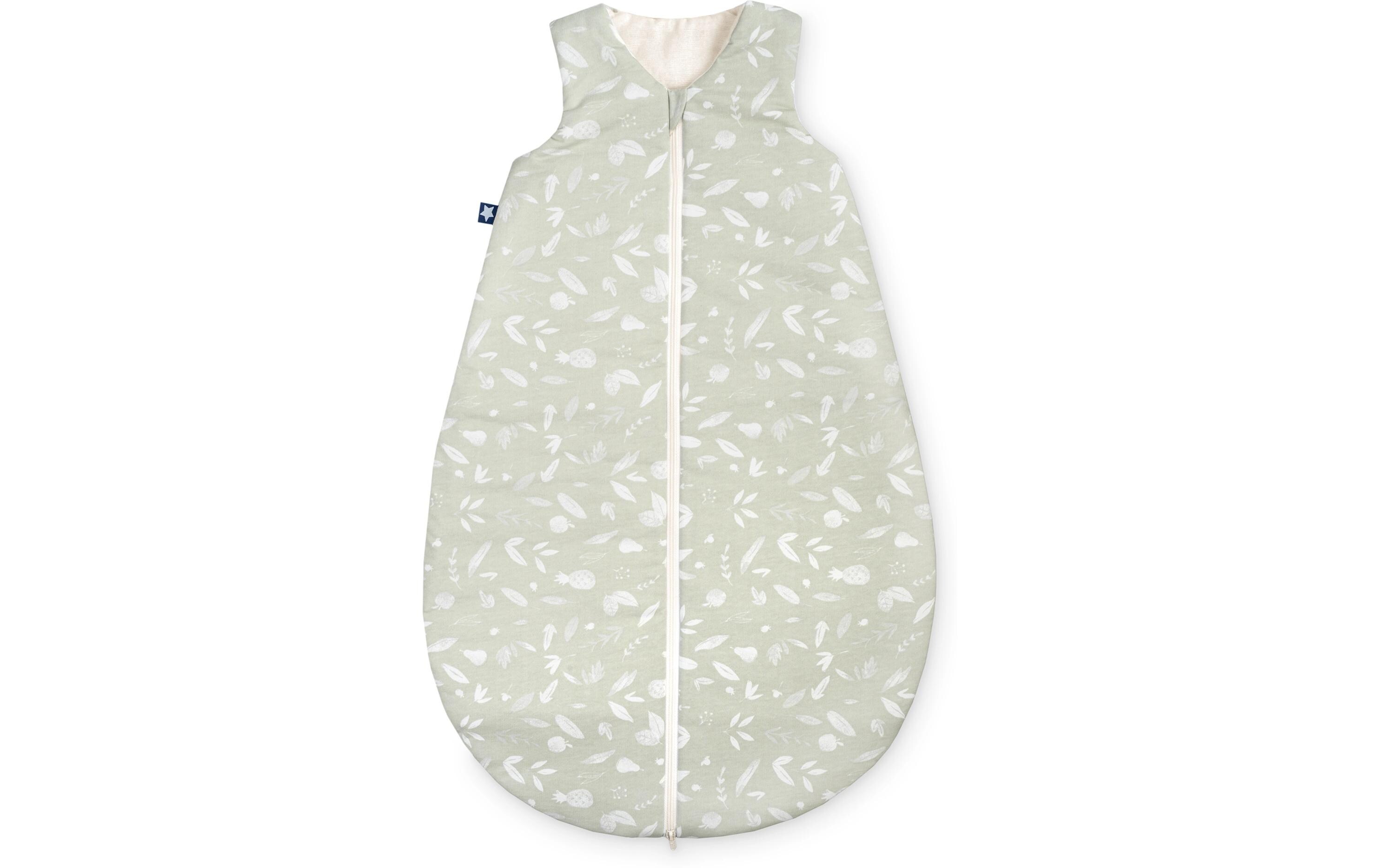 Baby-Ganzjahresschlafsack Jersey Tropic Gr. 50/56Schlafsack mit Reissverschluss für einfaches An- und Ausziehen