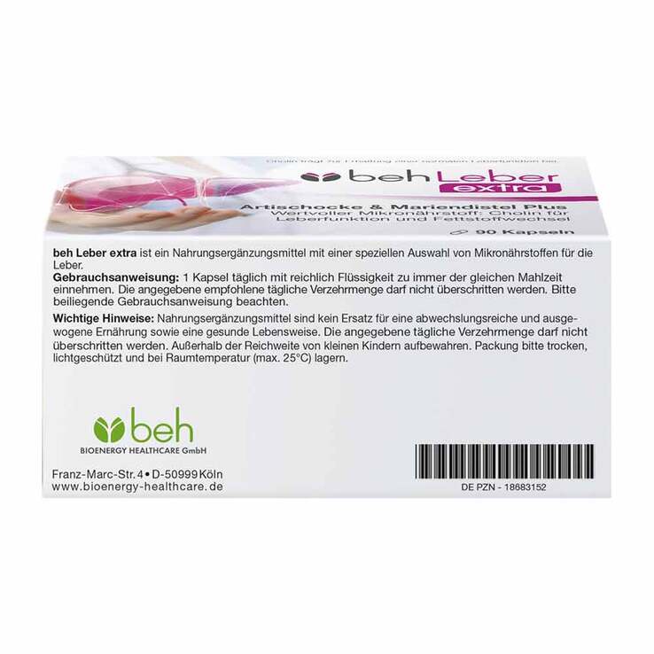 Beh Leber extra Kapseln, 90 St