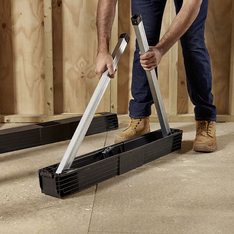 Tréteaux métalliques pliants Stanley, capacité 340 kg, la paire