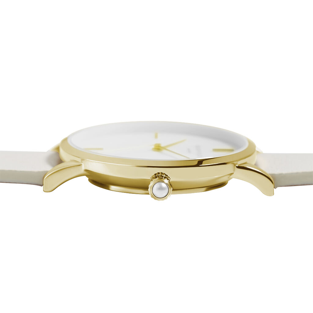 Montre Rosefield Nacre Blanche