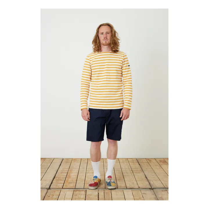 Le Minor T-shirt Marinière | Orange