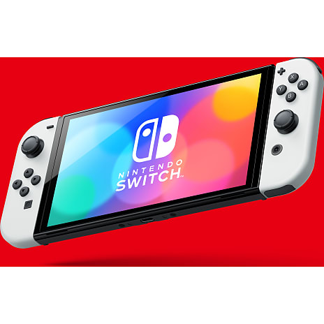 Nintendo Switch OLED Konsol - Hvid