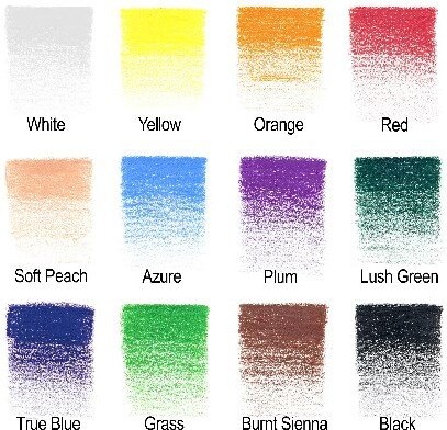 Winsor & Newton - Farveblyanter - Studio Collection - 12 Farver