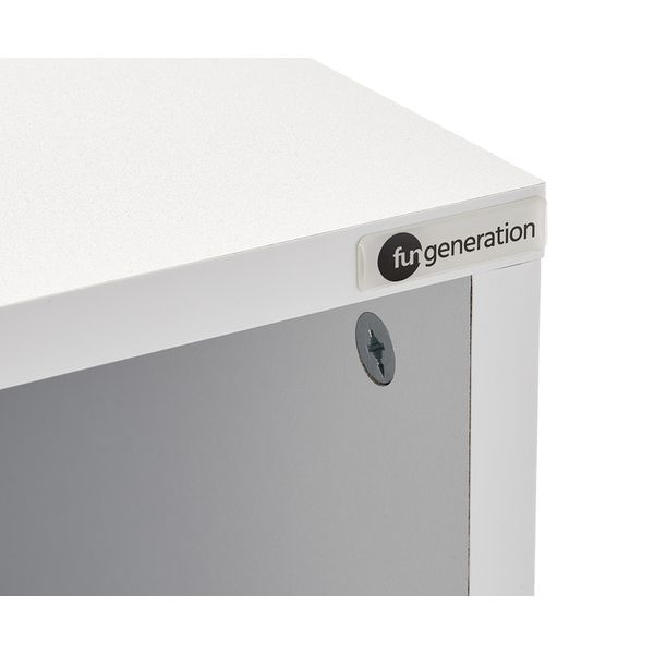 Fun Generation Vinyl Rack Three White