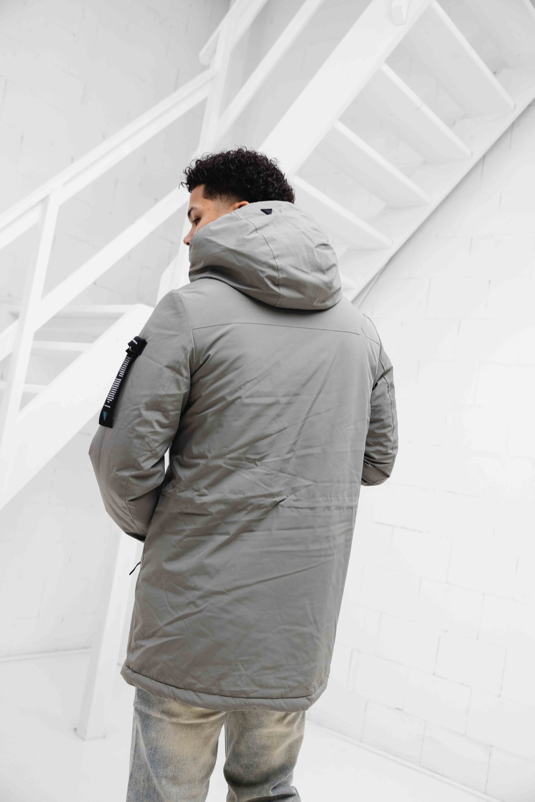 Pure Path Parka Winterjas Heren Groen