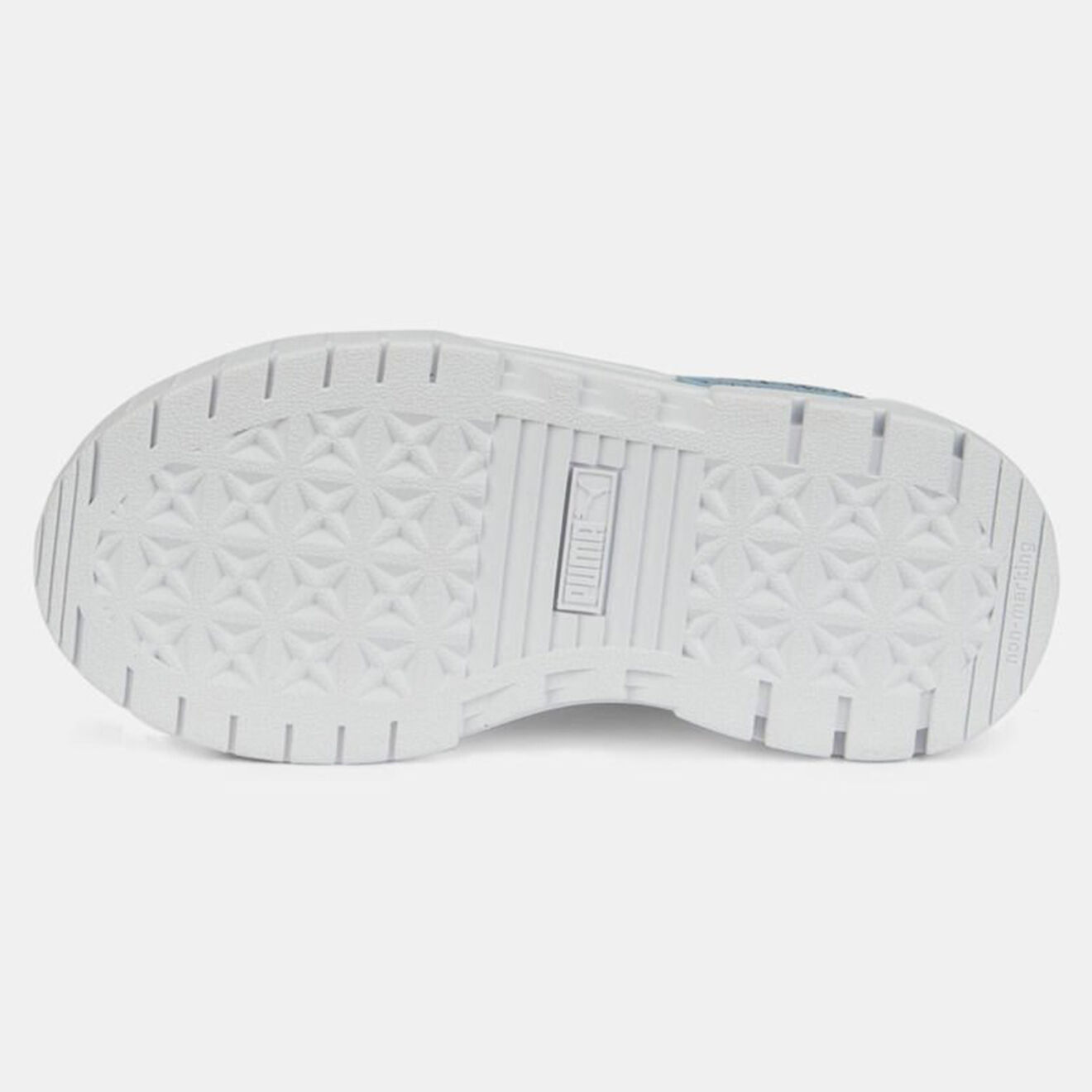 Puma Baskets en Cuir Mayze Wild blanc/bleu