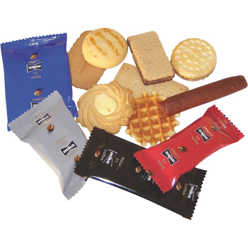 Biscuits Furio assortiment Miko - Carton de 125