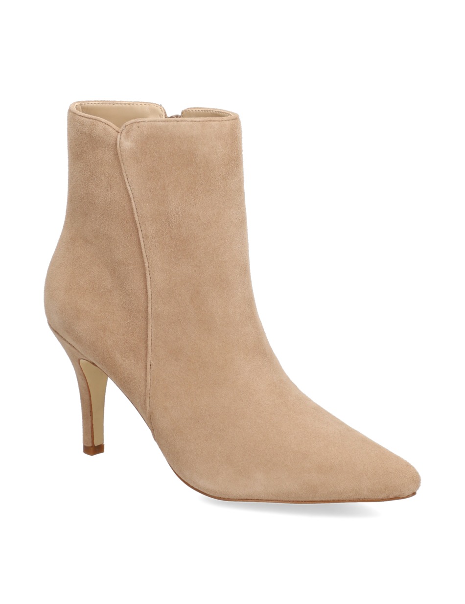 Veloursleder Stiefelette
