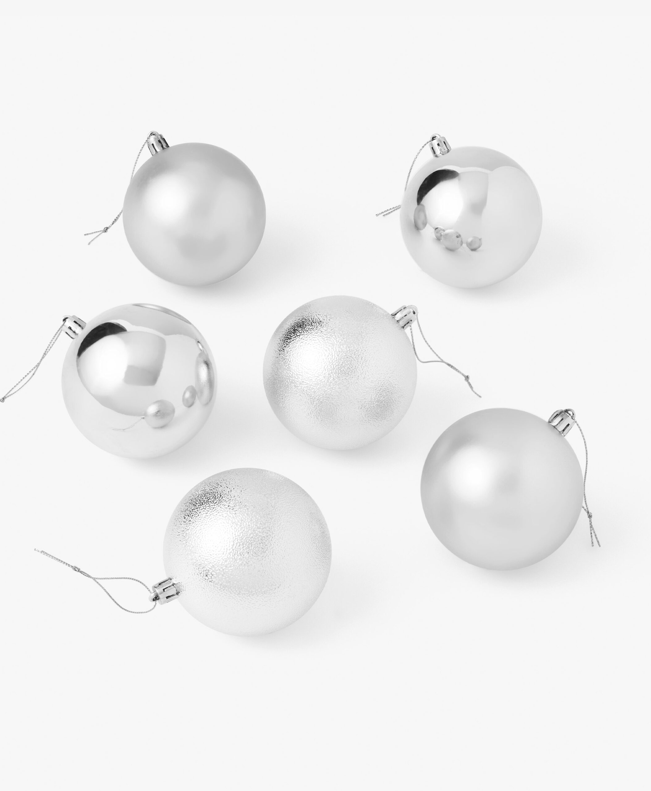 Weihnachtsbaumkugeln, 6er-Pack