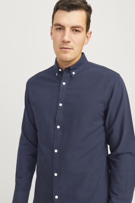 JJ Rebel blauwe heren overhemd