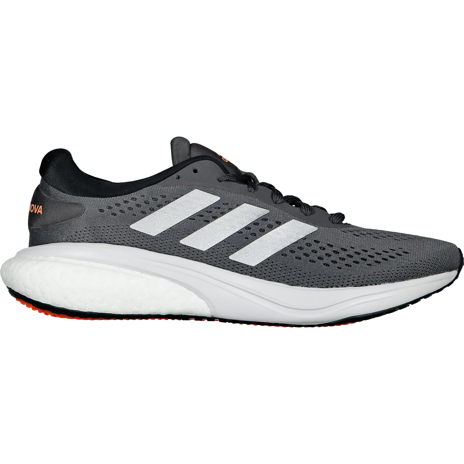 Adidas Herren-Laufschuh Supernova 2 dunkelgrau, 43 1/3