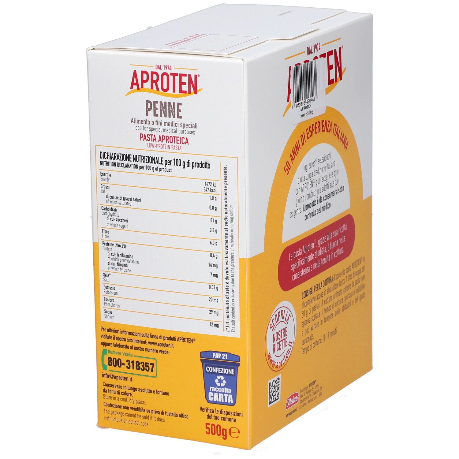 APROTEN® eiweißarme Pasta