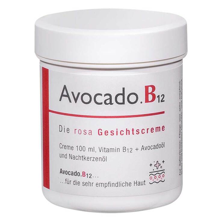Avocado B12 Gesichtscreme, 100 ml