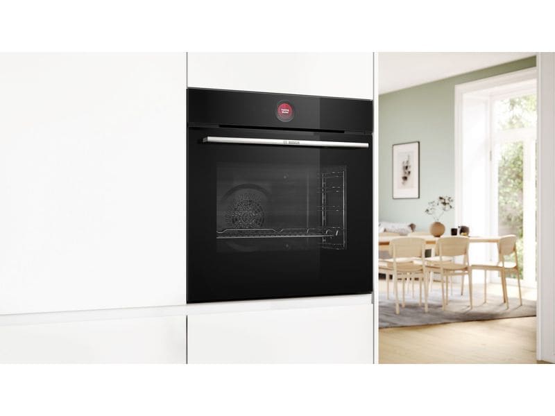 Bosch Einbaubackofen HBG7741B1 Schwarz A Backofen für den Einbau