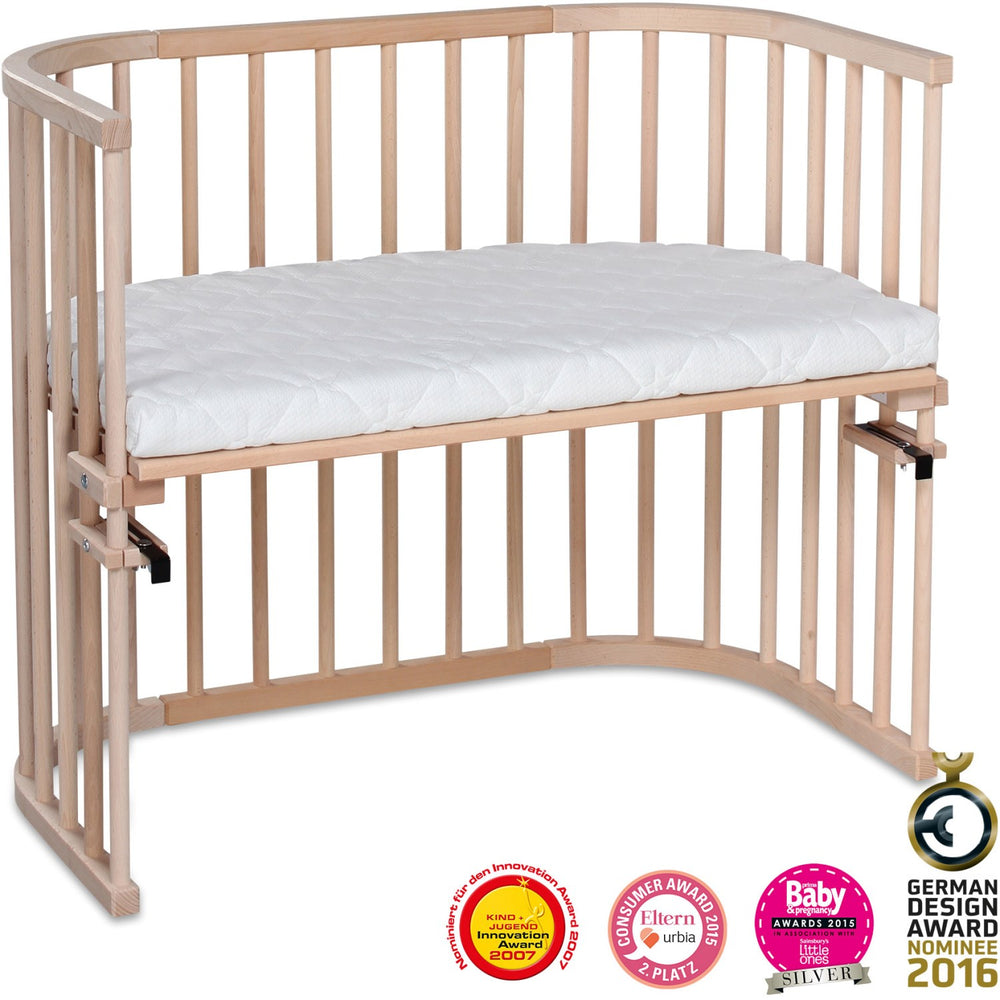 Køb babybay® Bedside Crib Natural Ubehandlet Maxi Co-Sleeper Babyseng
