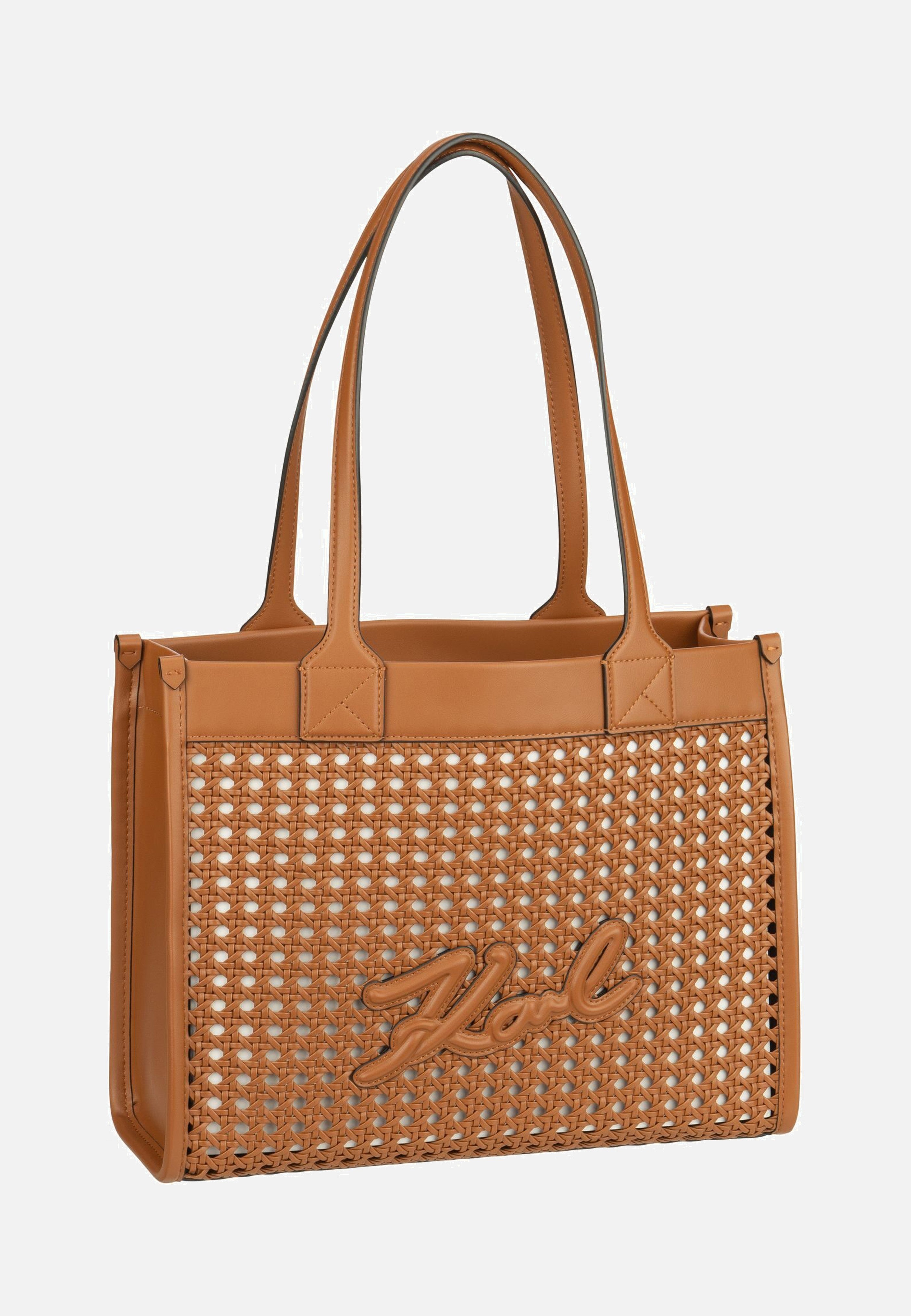 K/Skuare MD Woven 30052 Dark Tan - Shopper