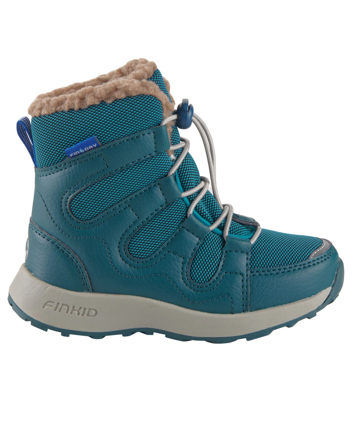Schneestiefel HUIPPU in mosaic/deep teal