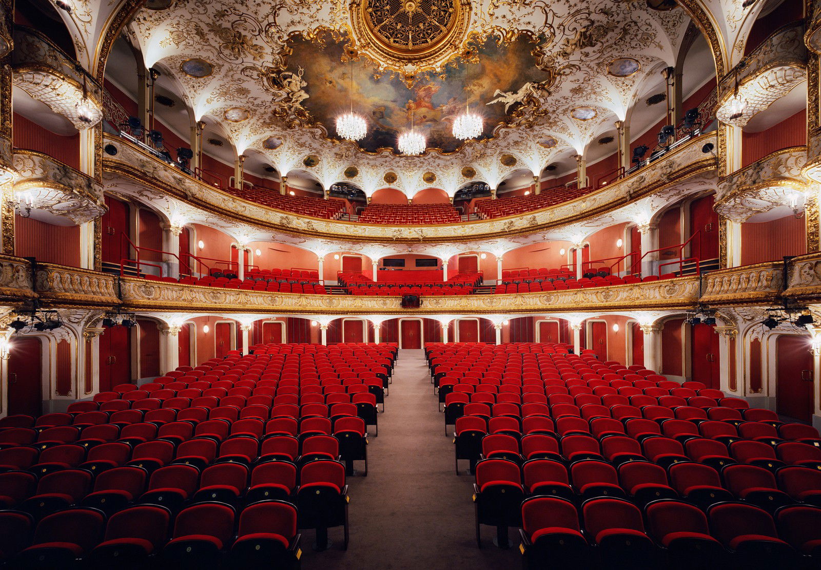 Volkstheater Wien by Rafael Neff - Limited Edition. Edition of: 150. Signed.