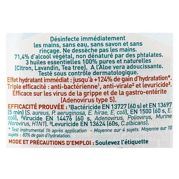 Loção desinfetante em spray Puressentiel, antibacteriana para mãos e superfícies, 250ml