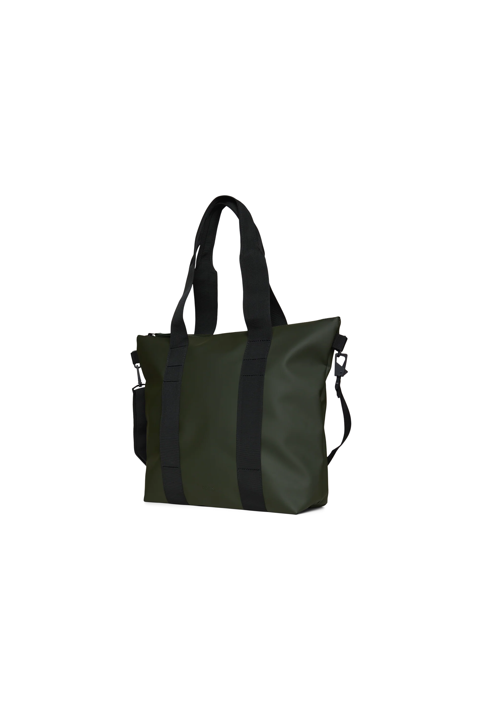 RAINS  Tote shopper, mini - grøn