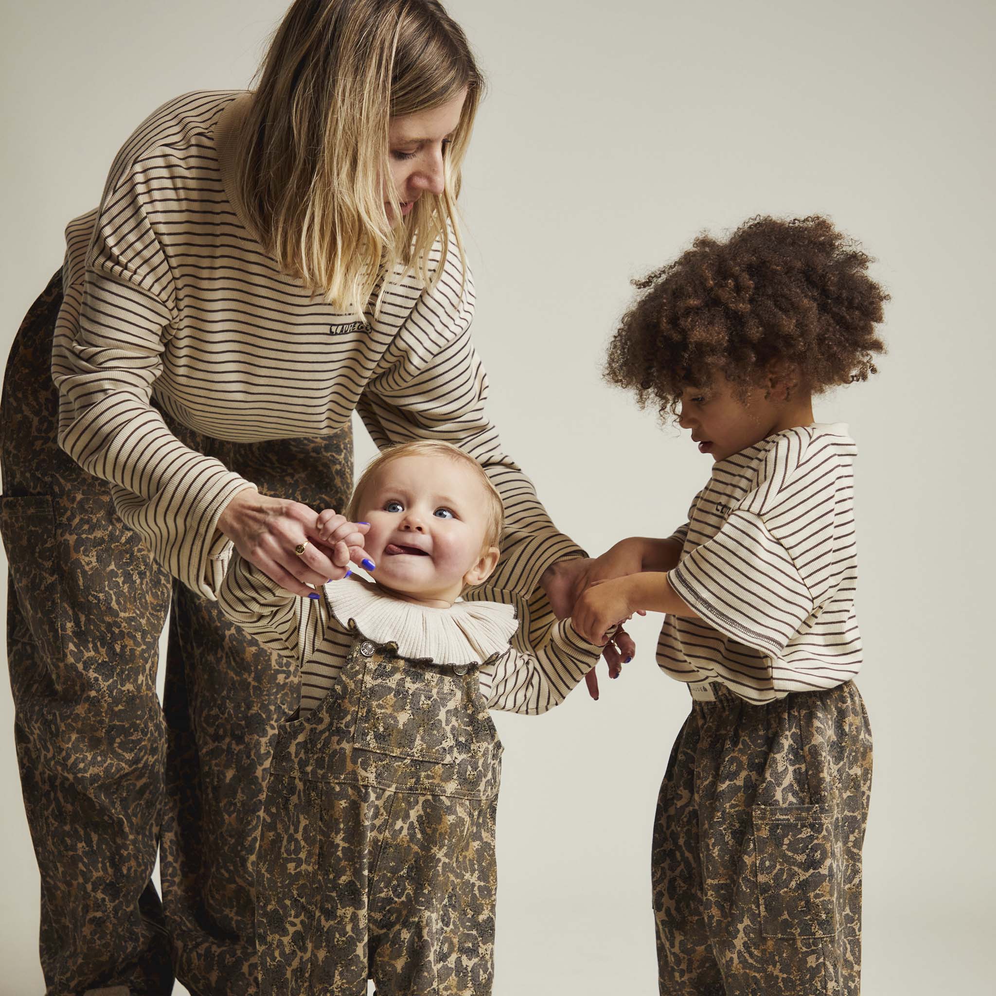 Latzhose Blythe Leopard Print